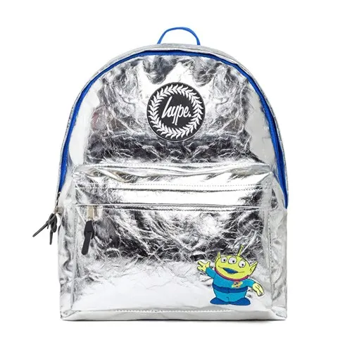 18 litre capacity Hype backpack with two zip compartments including small front pouch. Adjustable padded shoulder straps.  Dimen