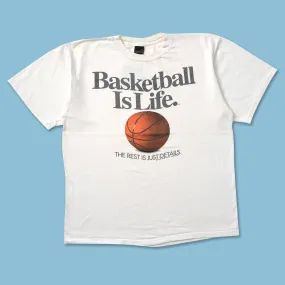 1992 Basketball Is Life T-Shirt XLarge