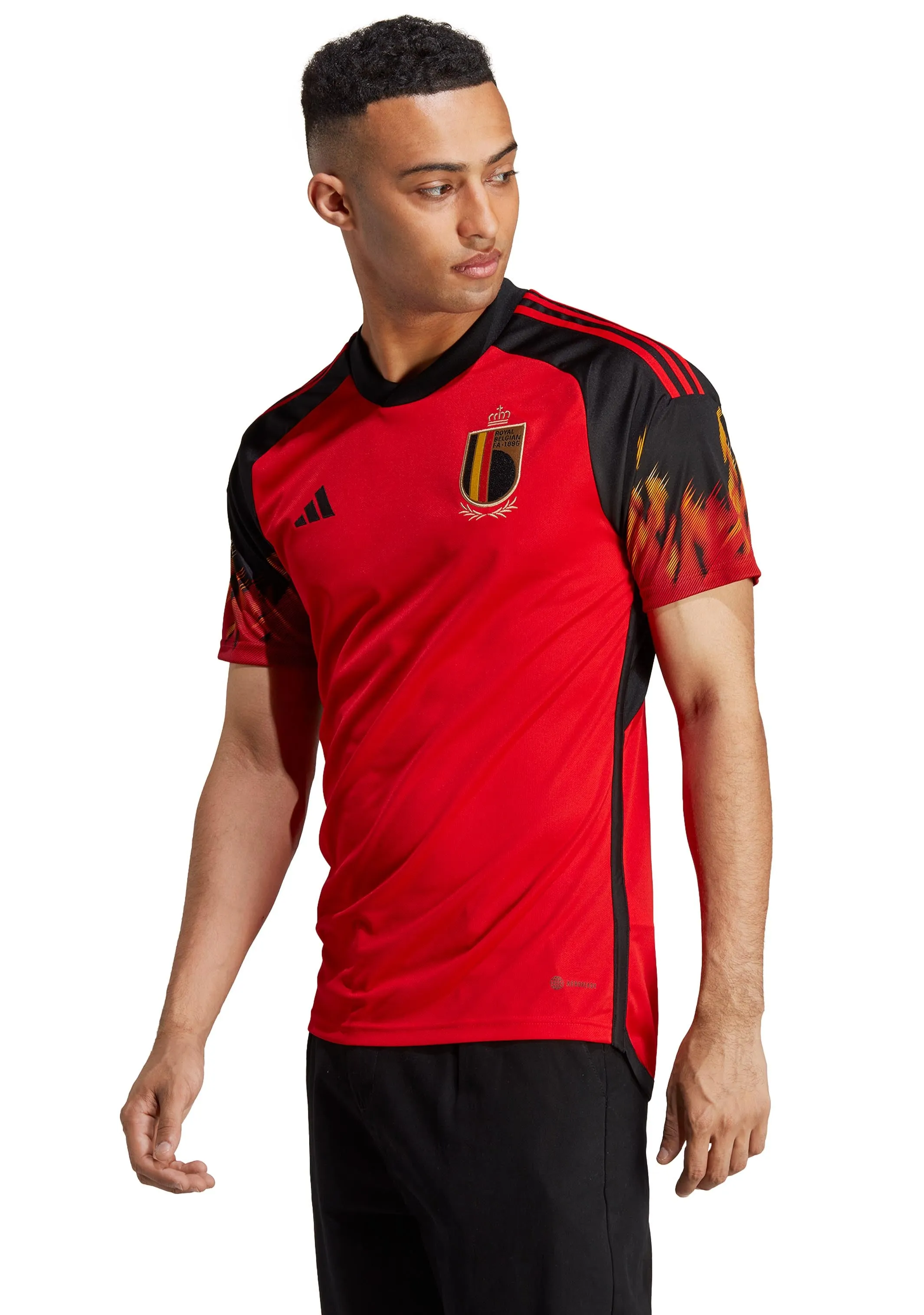 Adidas Mens Belgium Home Jersey  HD9412