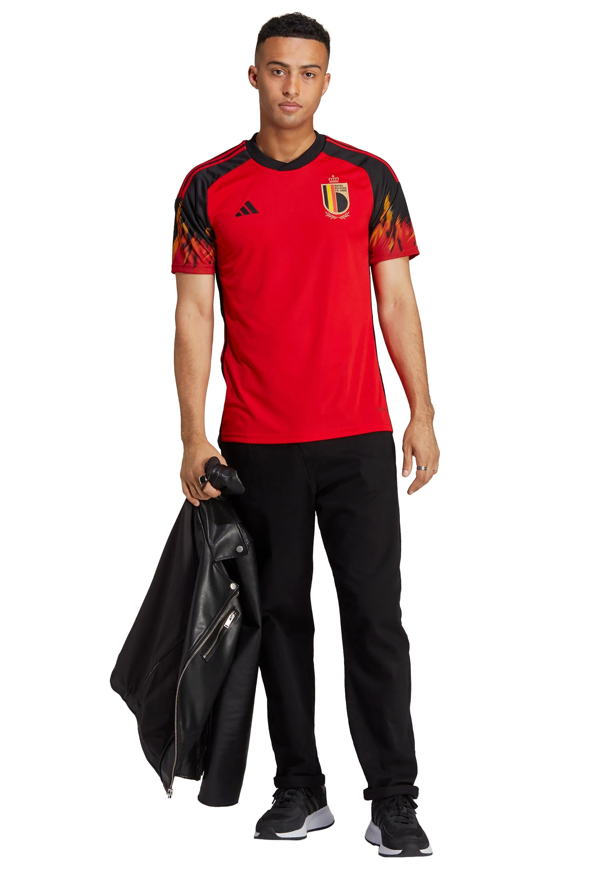 Adidas Mens Belgium Home Jersey  HD9412