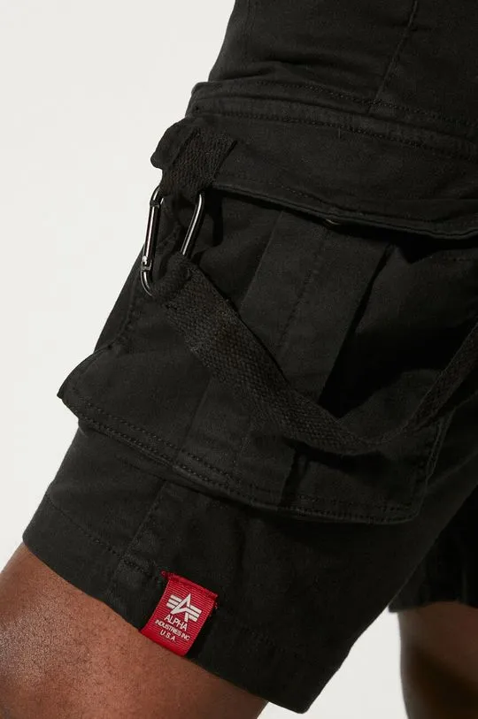 Alpha Industries shorts Special OPS men's black color