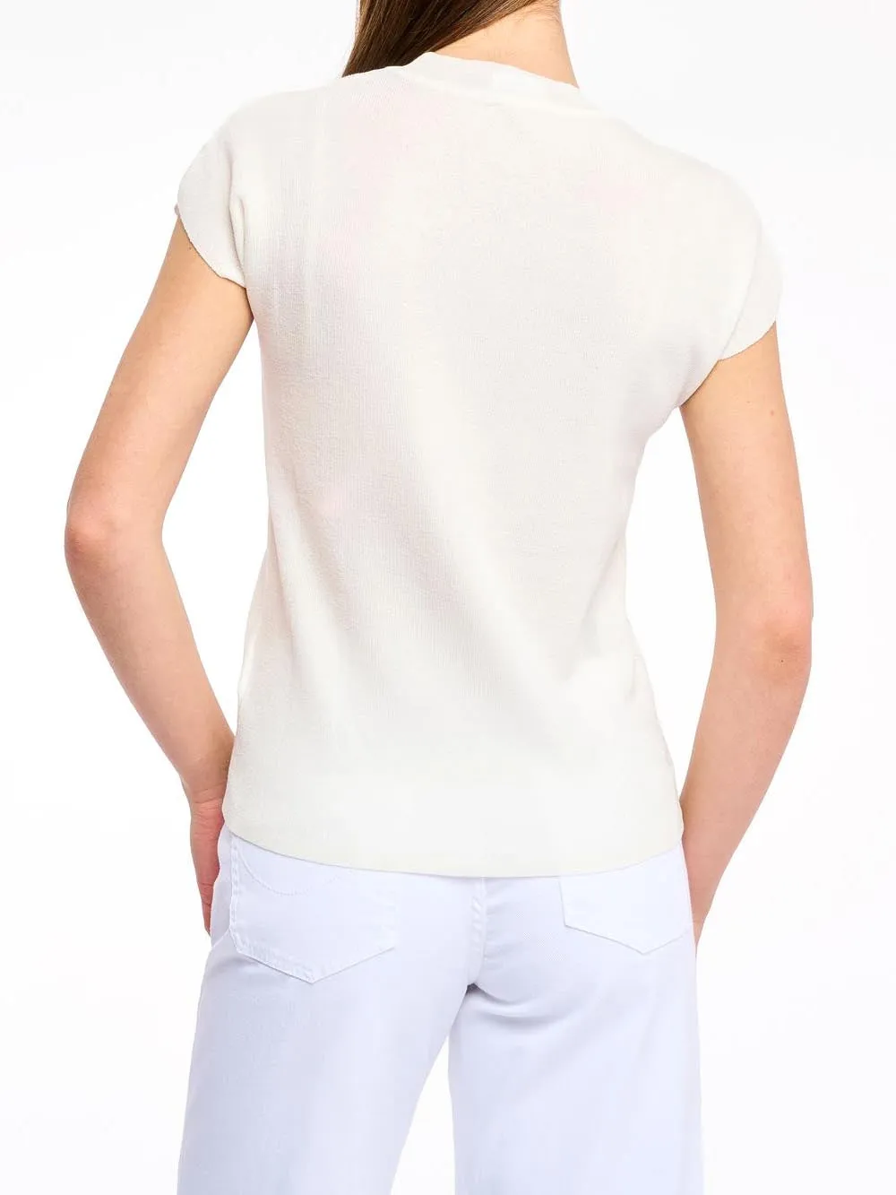 ANONYME Maglia Donna Bianco