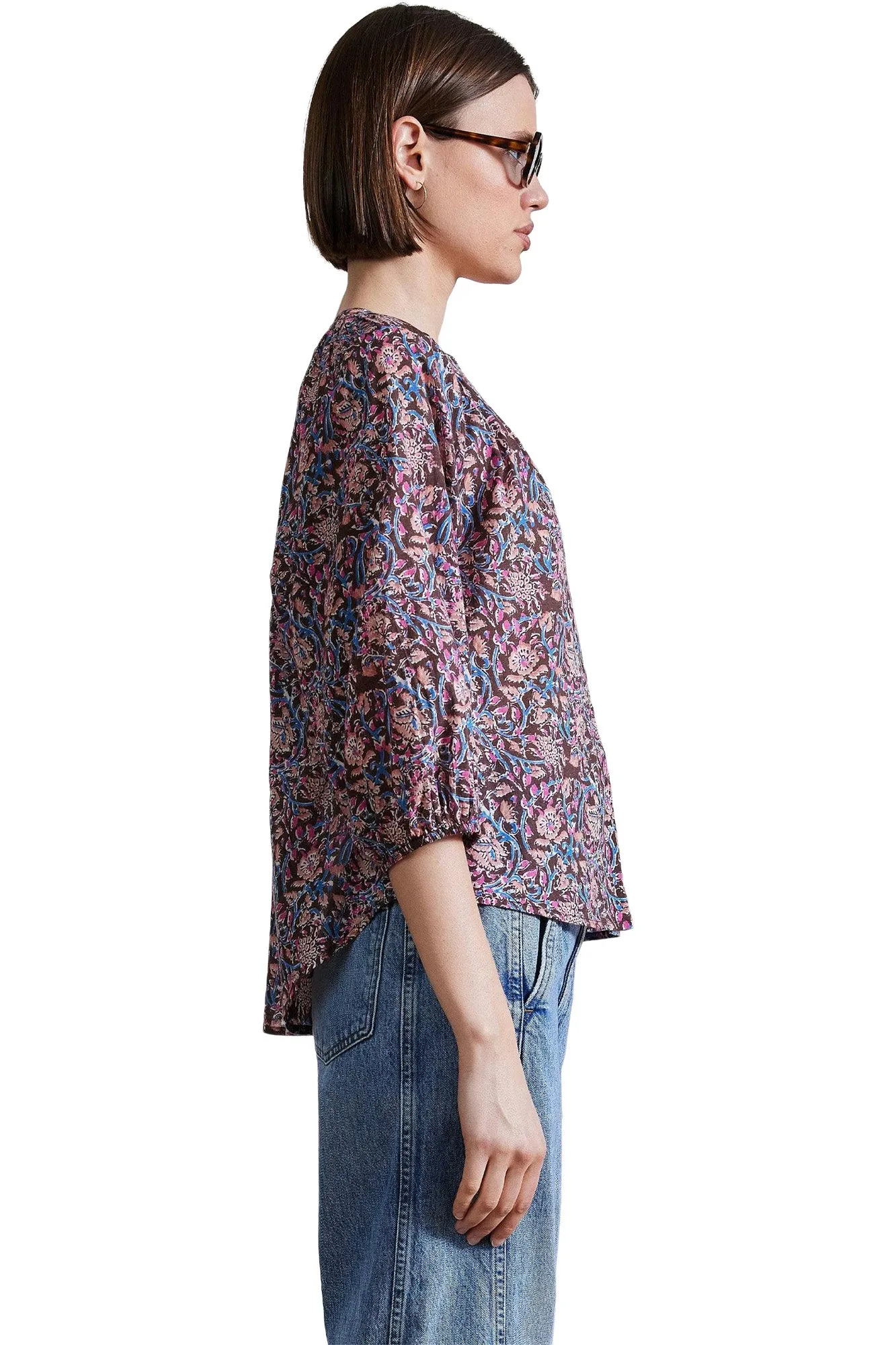 Apiece Apart Mitte Top in Bella Floral