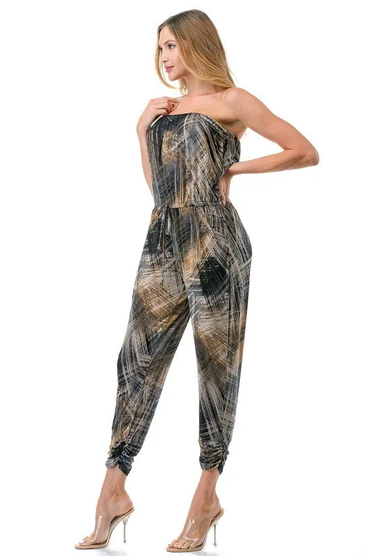 Ariella Tube Jumpsuit w/ Pockets