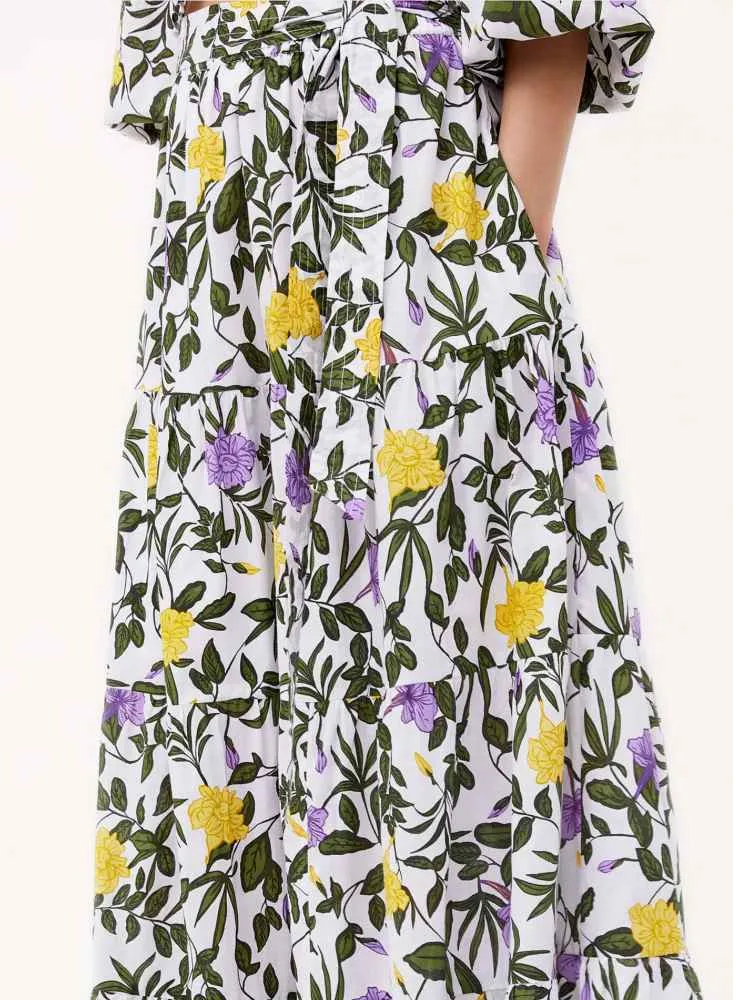 Beyond Gia Skirt - Tuscan Garden