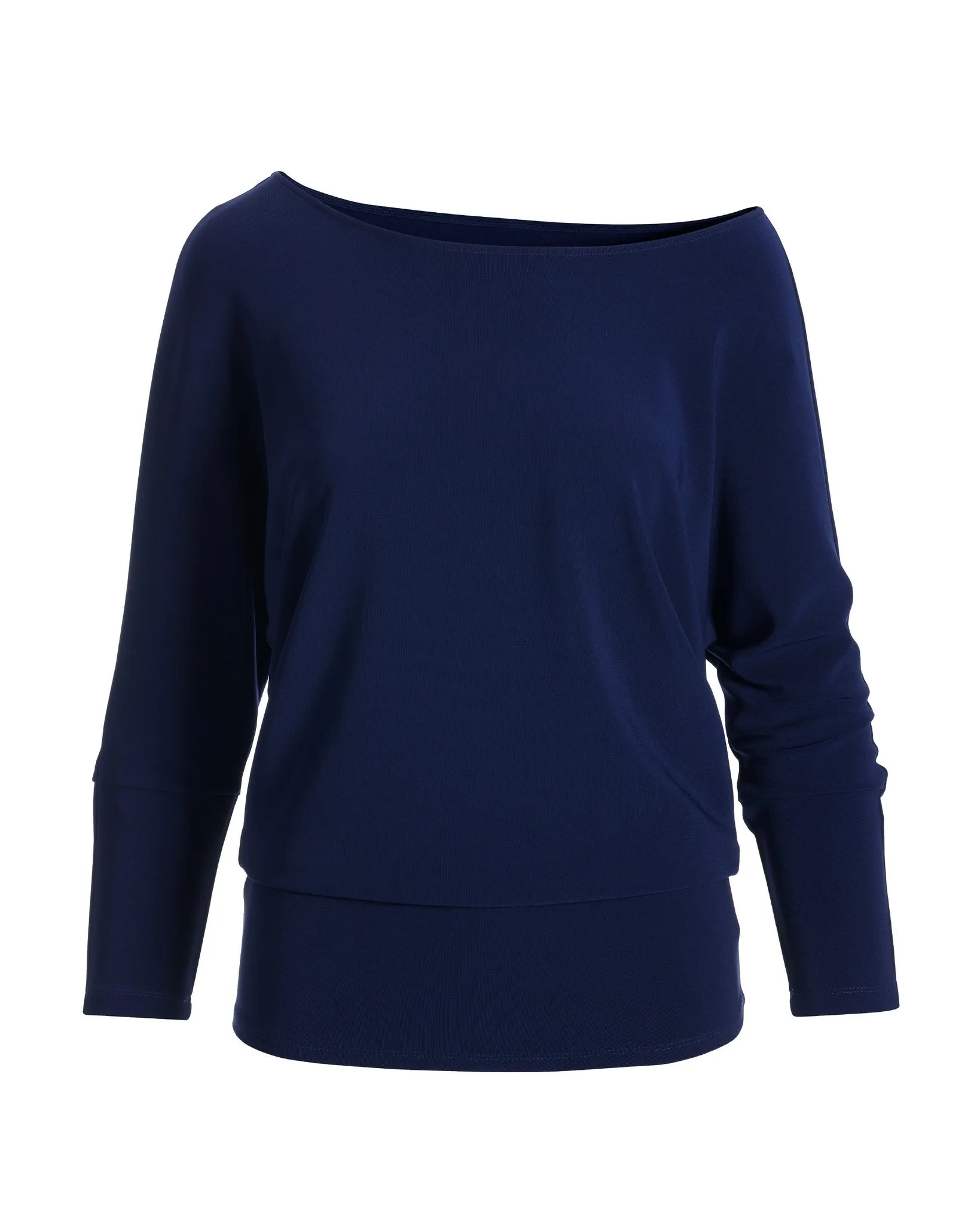 Beyond Travel Slouchy Top Maritime Navy