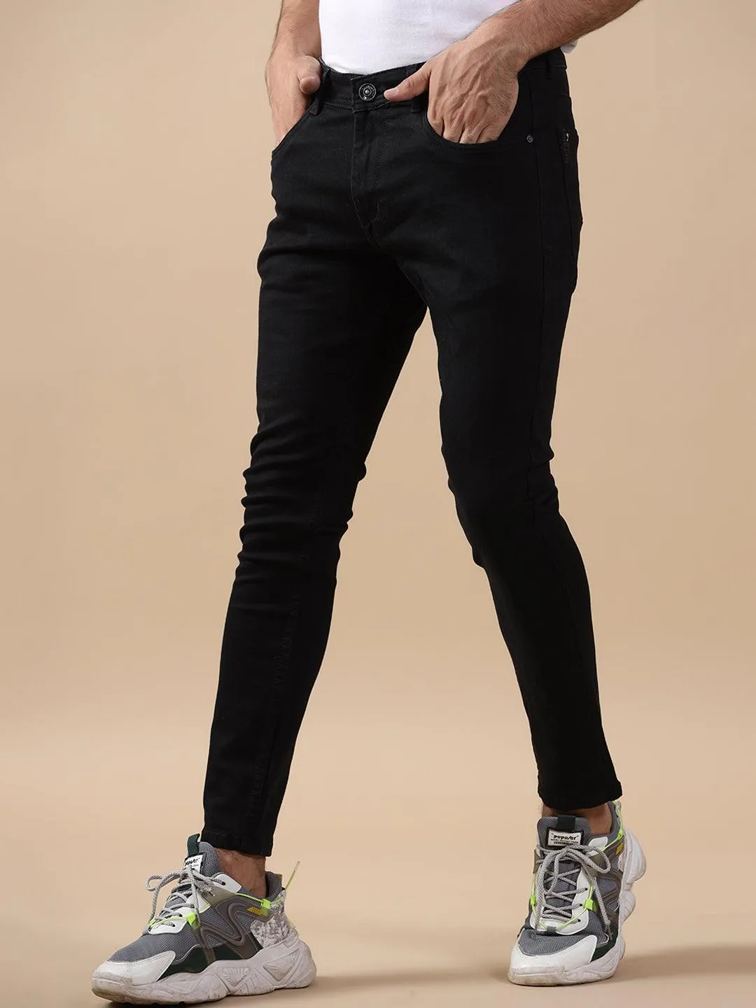 Black Denim Men's Jeans