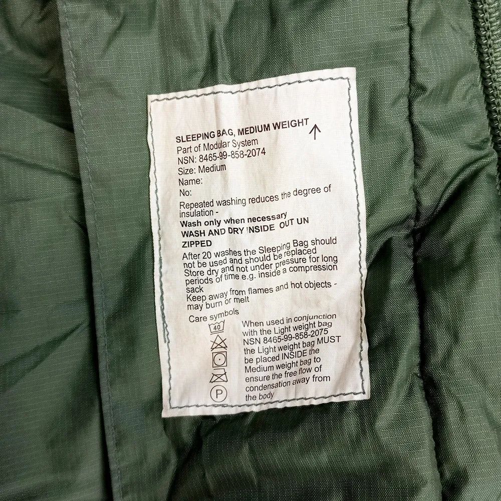 British Medium Weight Sleeping Bag