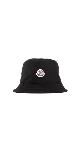 Canvas Bucket Hat - Black