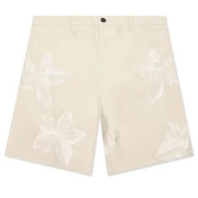 Canvas Shorts - Cream