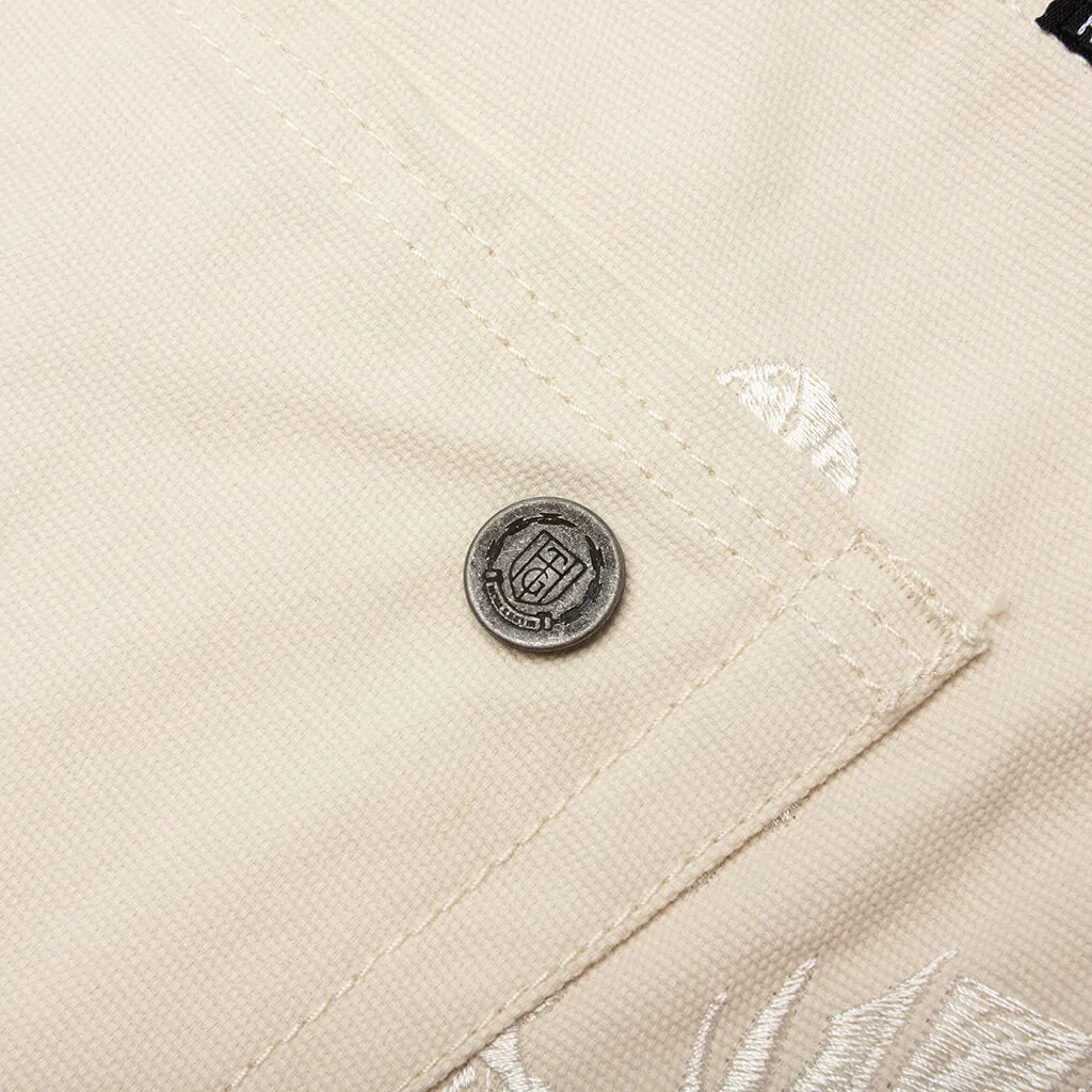 Canvas Shorts - Cream