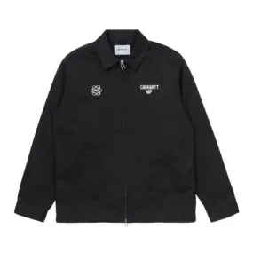 Carhartt WIP Cartograph Jacket Black  New for S/S21, the Cartograph Jacket is constructed from a midweight 8.7 oz 100% cotton tw