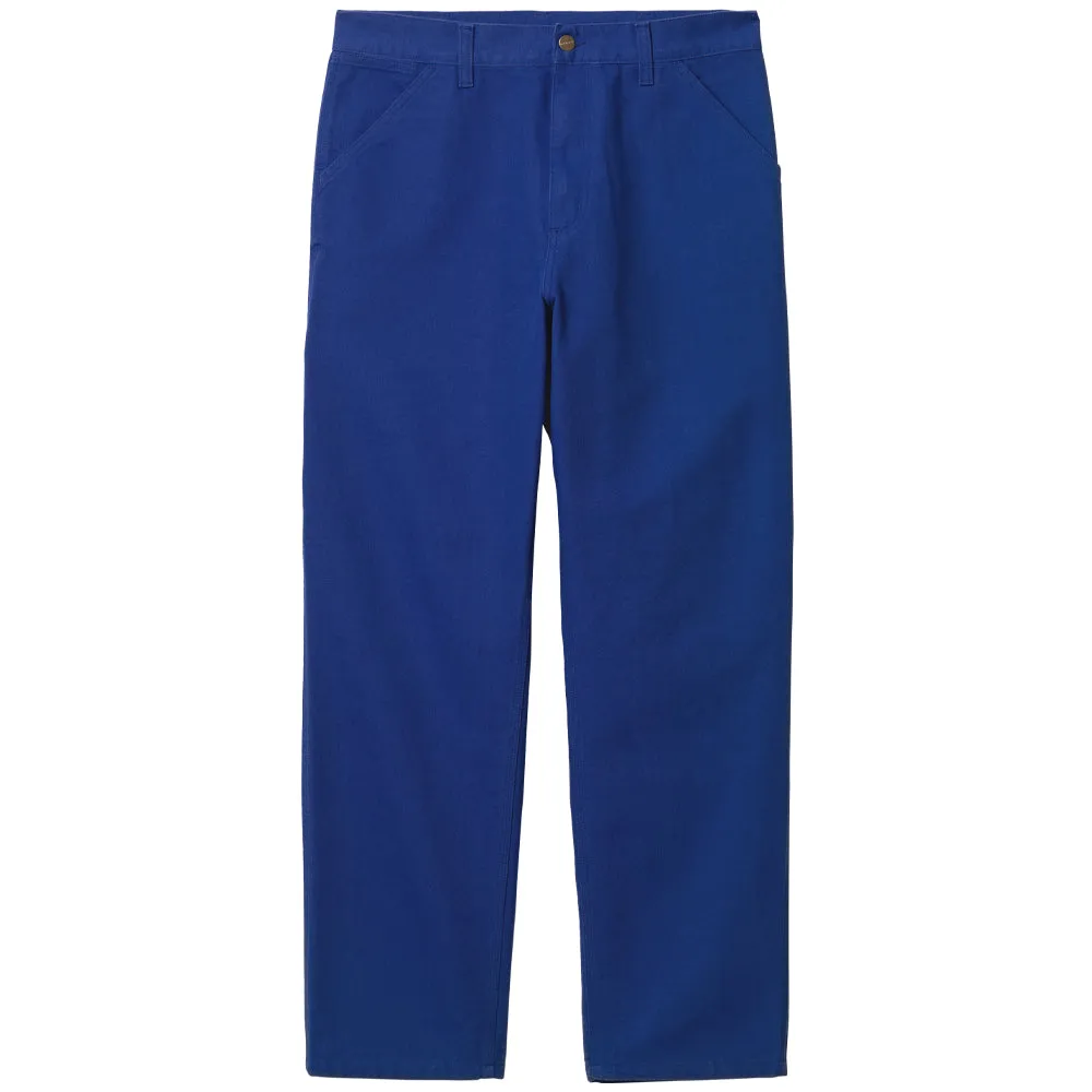 CARHARTT WIP SINGLE KNEE PANT // LAZURITE (RINSED) L32