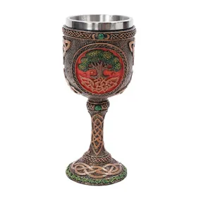 Celtic Tree of Life Goblet