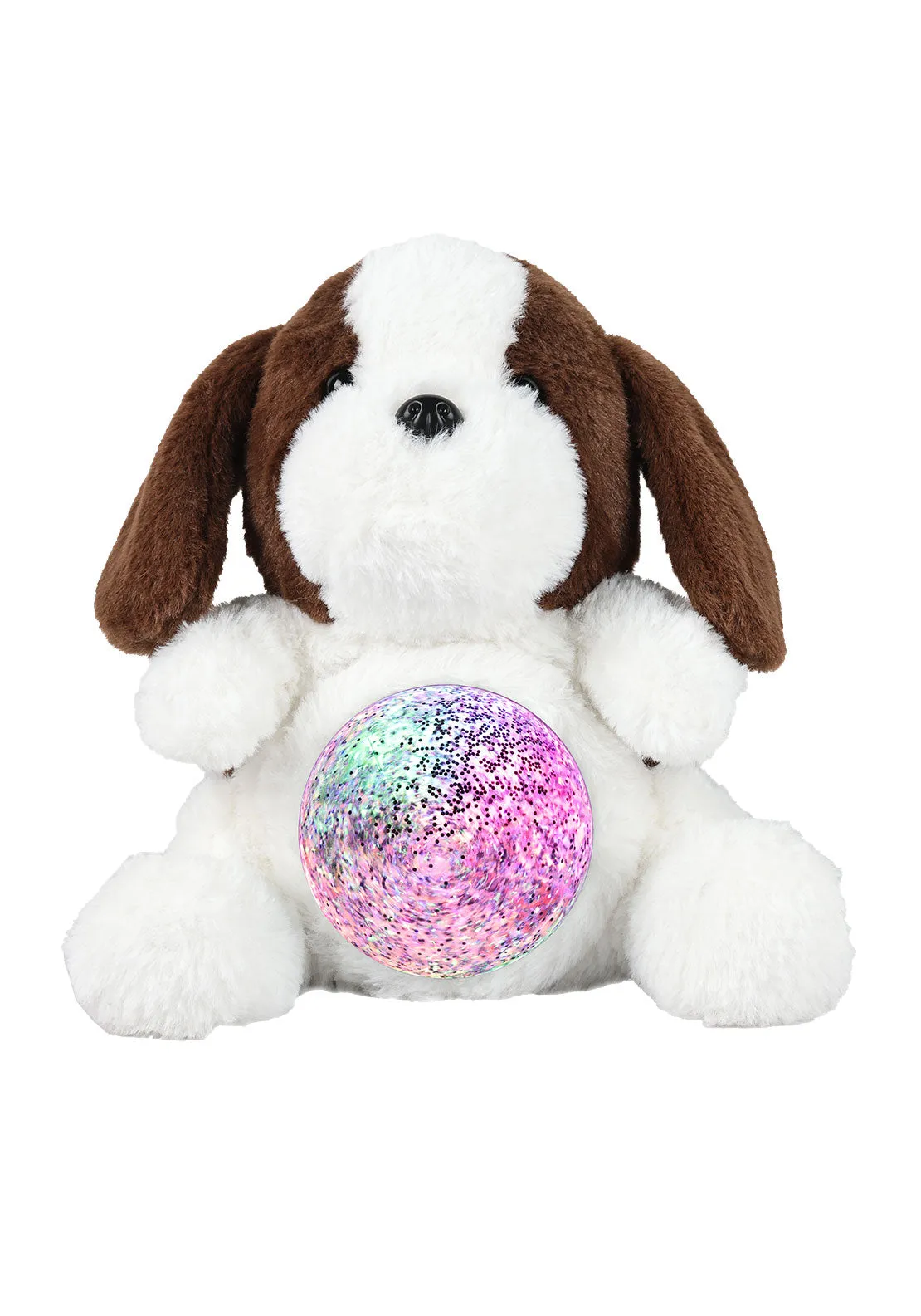 Charlie The Puppy - Magic Belly with Glitter Ball