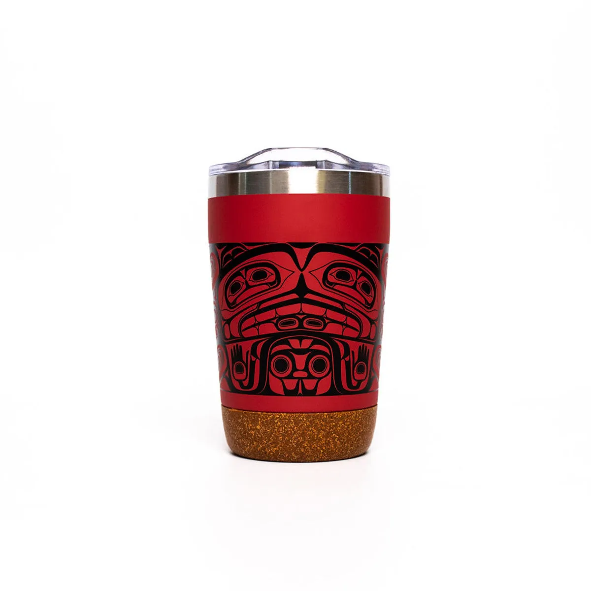 Cork Base Travel Mugs - Treasure of Our Ancestors by Donnie Edenshaw, 12oz