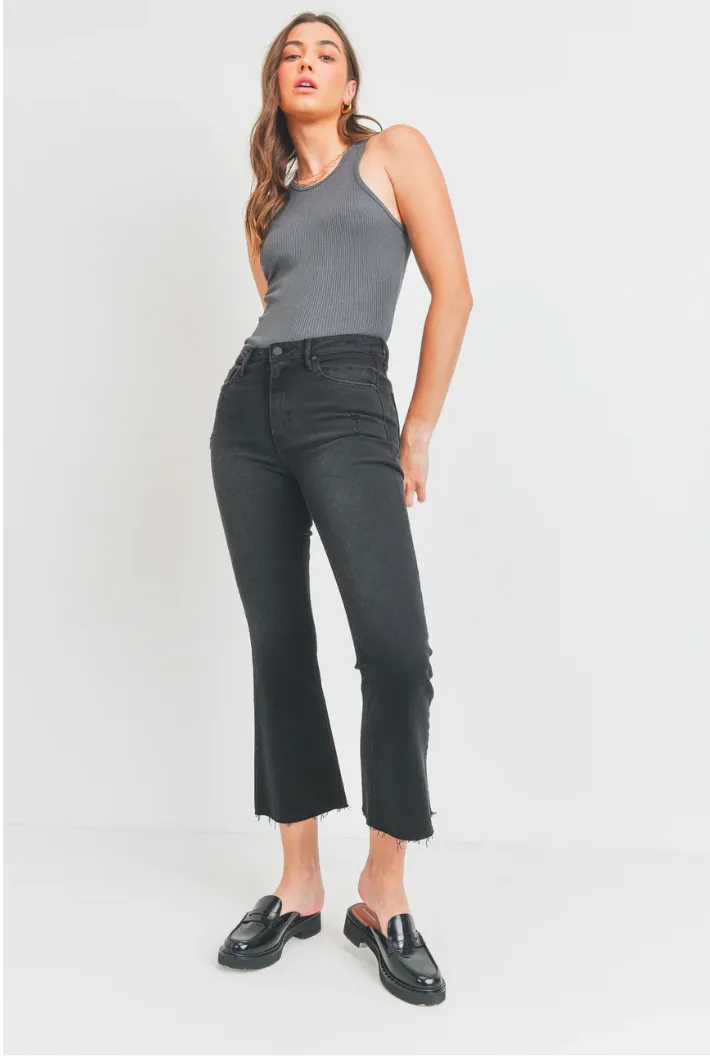 Crop Kick Flare, Black