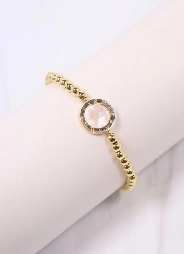 Debruh Bracelet with Charm GOLD