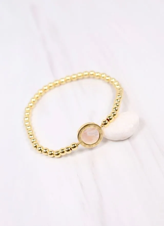 Debruh Bracelet with Charm GOLD