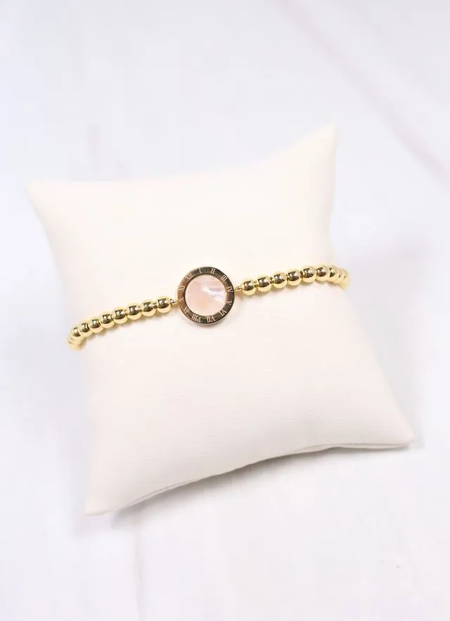 Debruh Bracelet with Charm GOLD