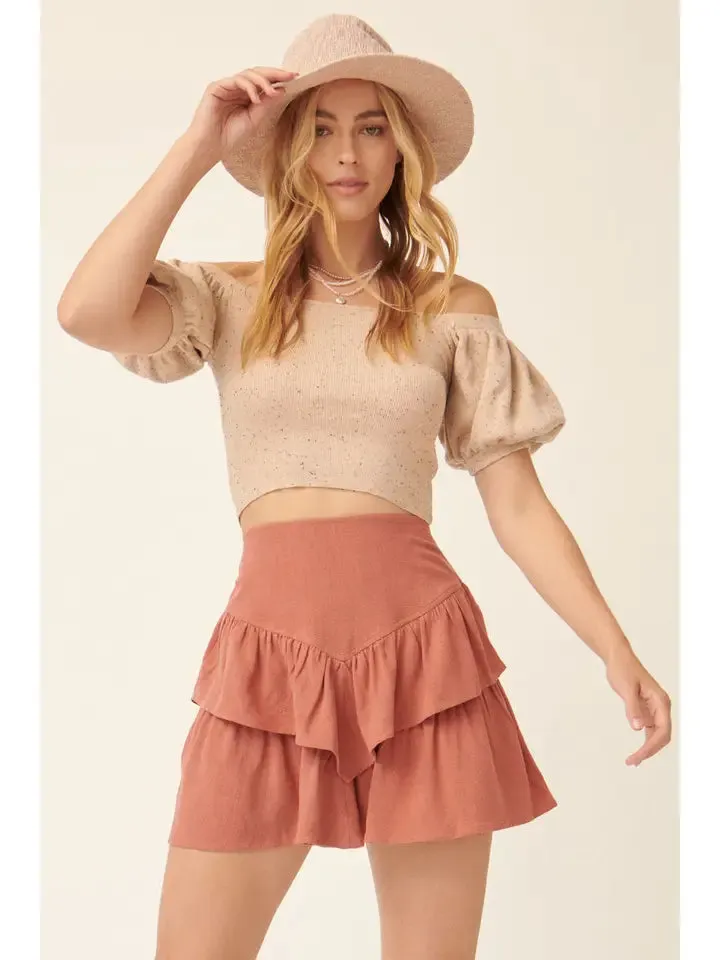 Eloise Ruffle Skirt