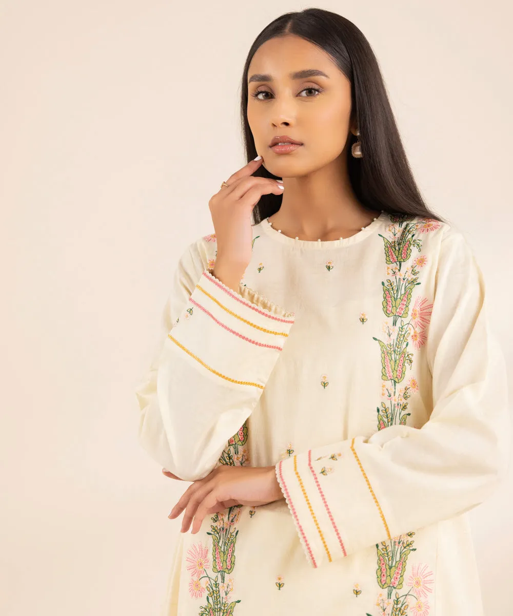 Embroidered Jacquard Shirt