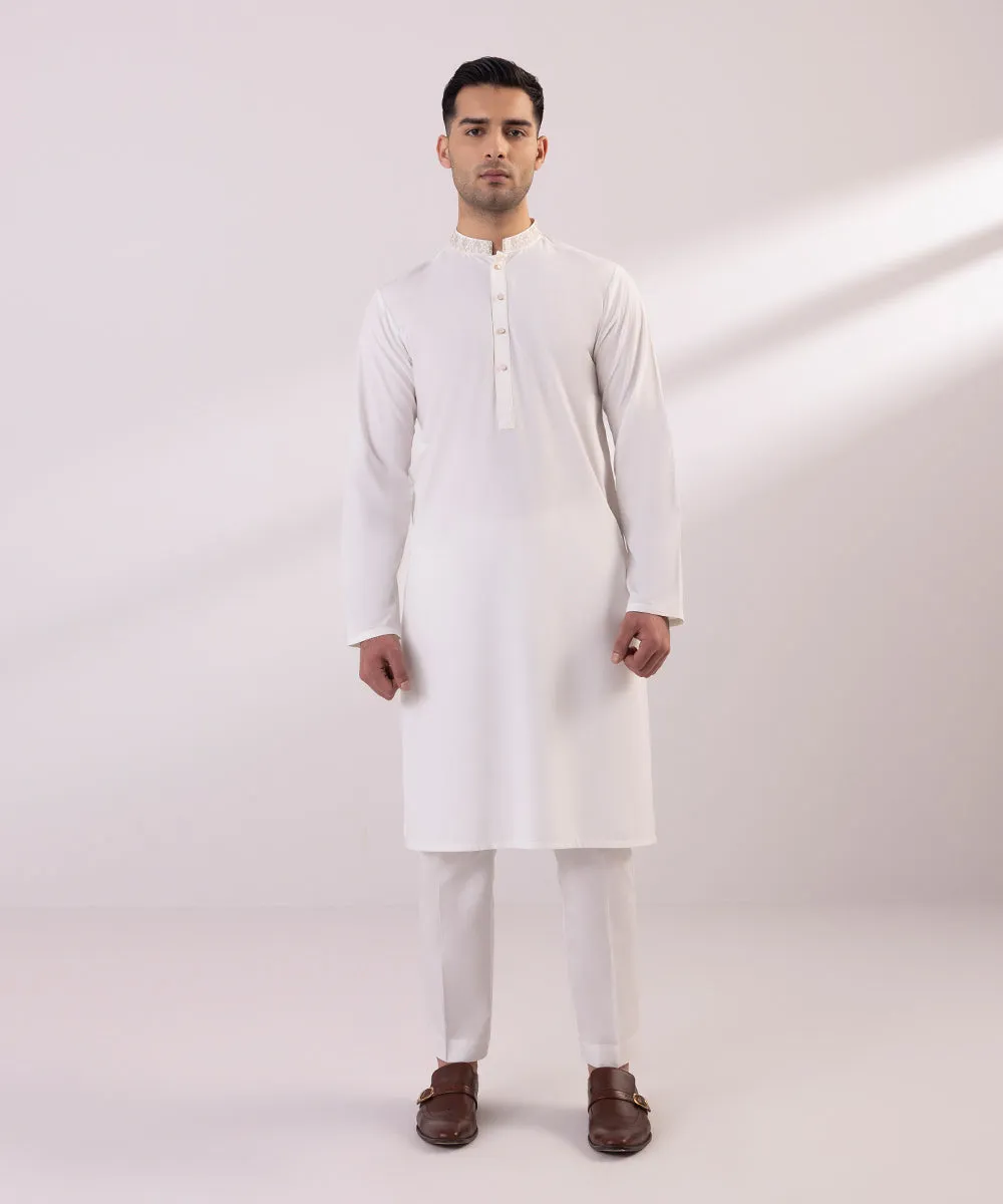 Embroidered Wash & Wear Kurta