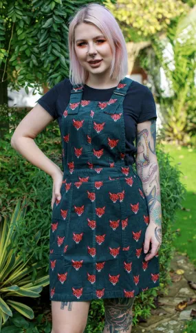 Fox Pinafore dress