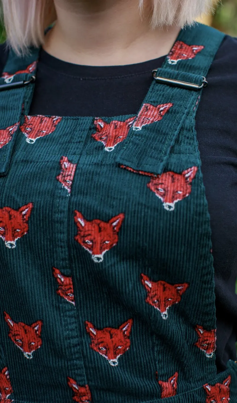 Fox Pinafore dress