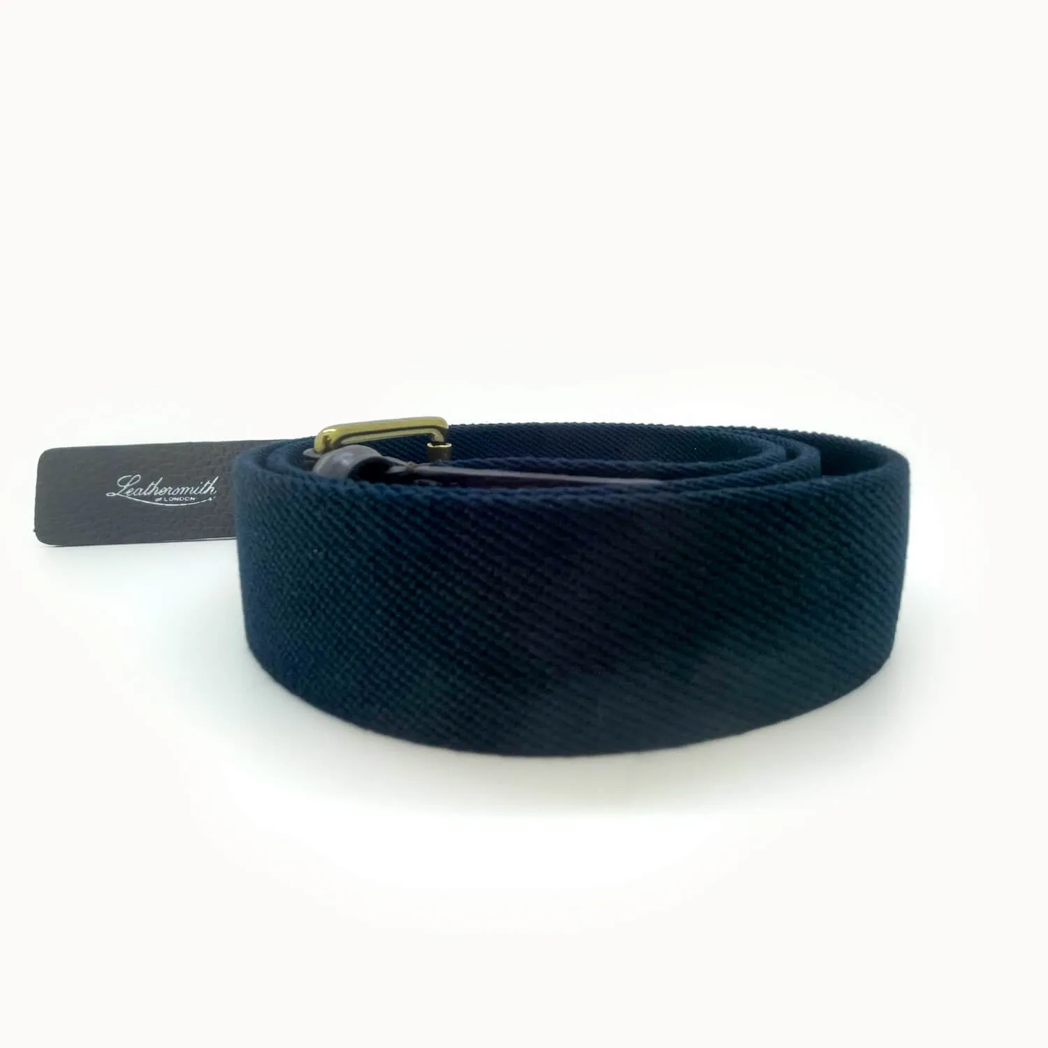 FRED BELT NAVY/BROWN