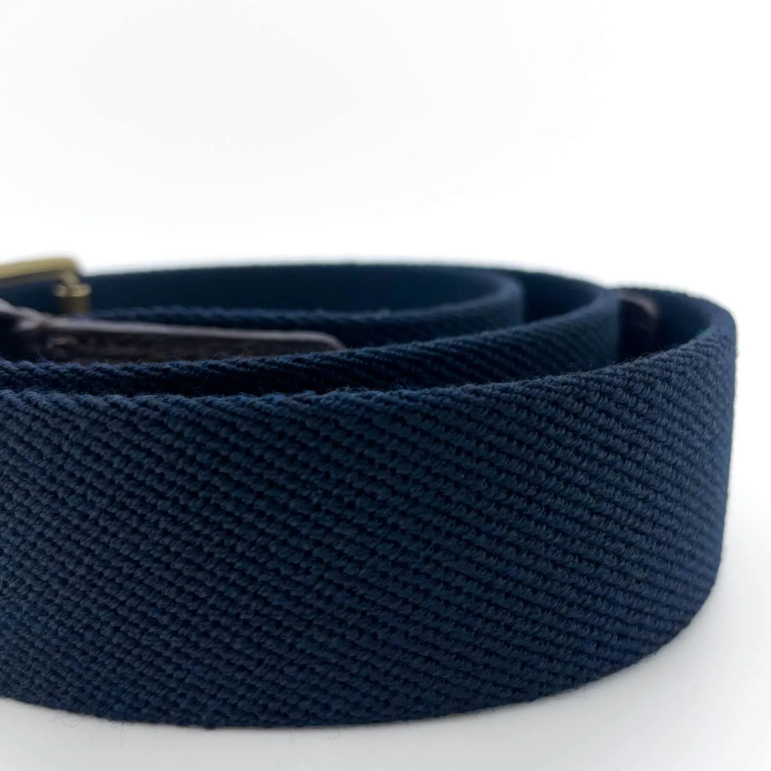 FRED BELT NAVY/BROWN