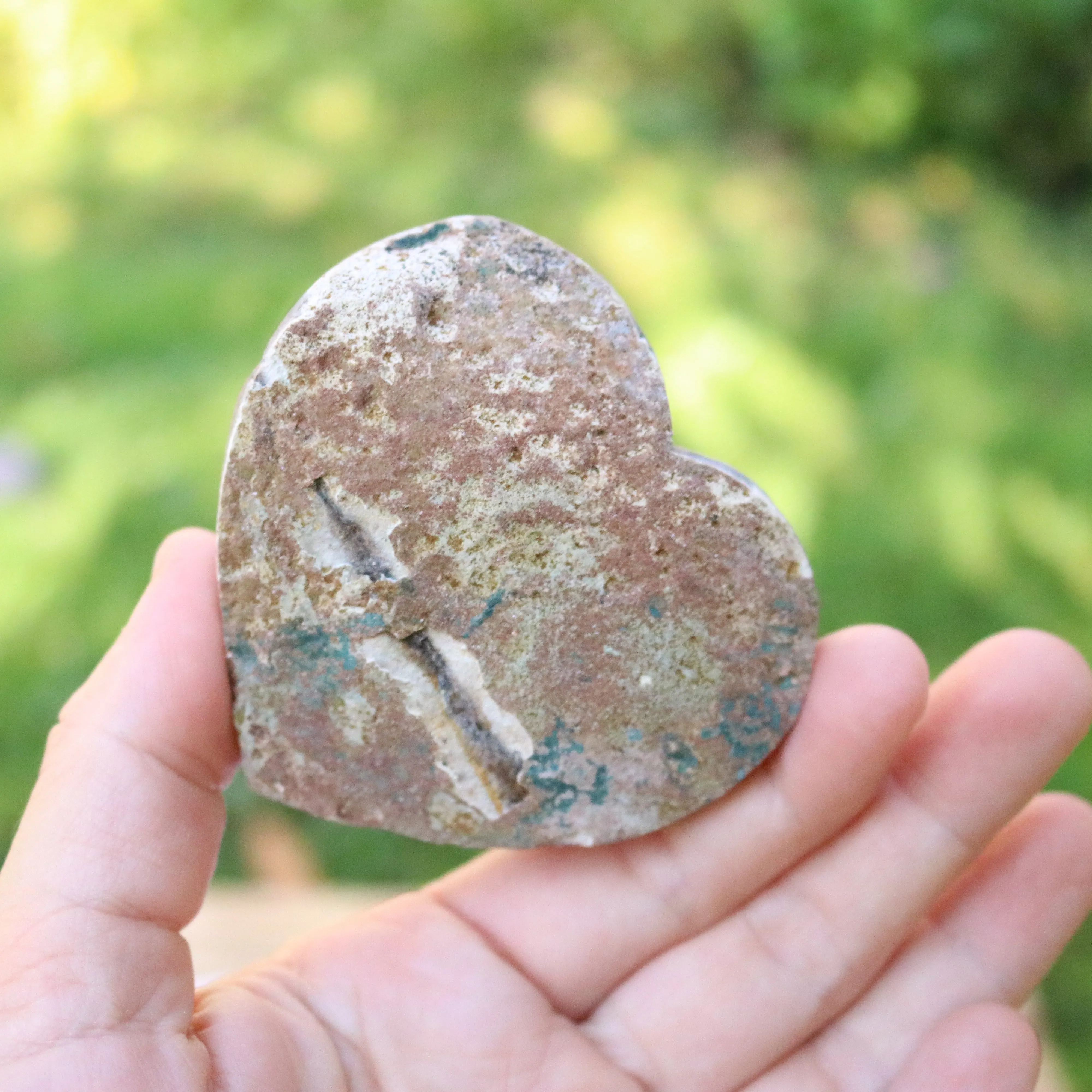 Gorgeous Amethyst Heart Druzy Geode Carvings from Brazil