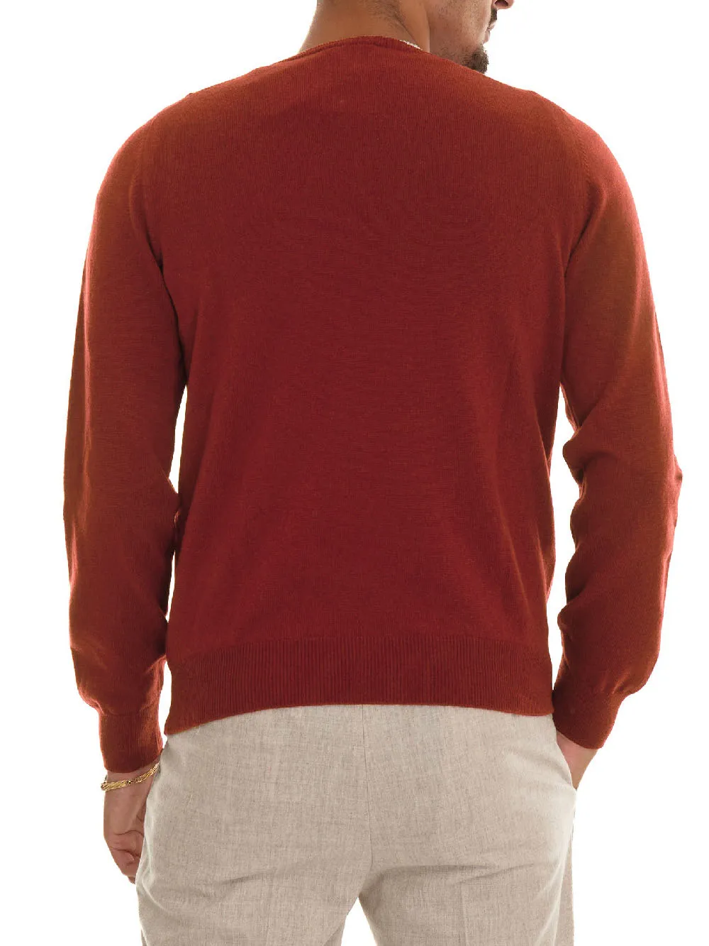 Gran Sasso Maglia Uomo 55167/19690 Mattone