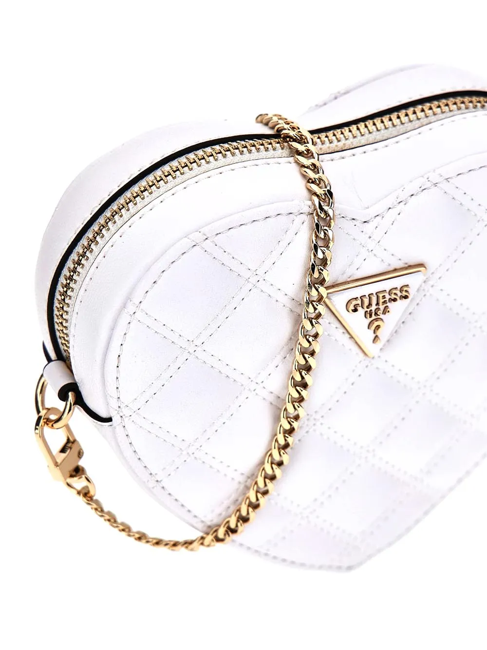 Guess Borsa a Tracolla Donna Bianco