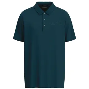 Hooey Men's Teal Embossed Polo