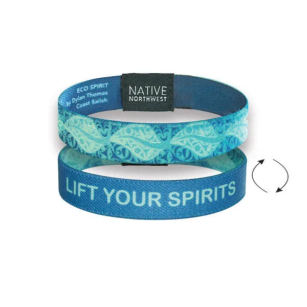 Inspirational Wristband | Eco Spirit by Dylan Thomas