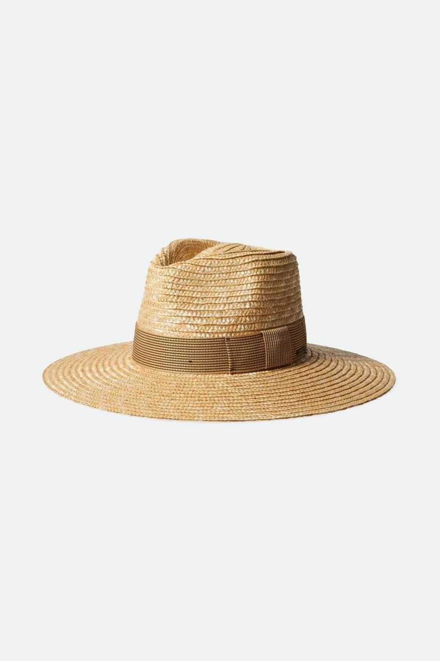 Joanna Straw Hat - Honey/Mojave/Black