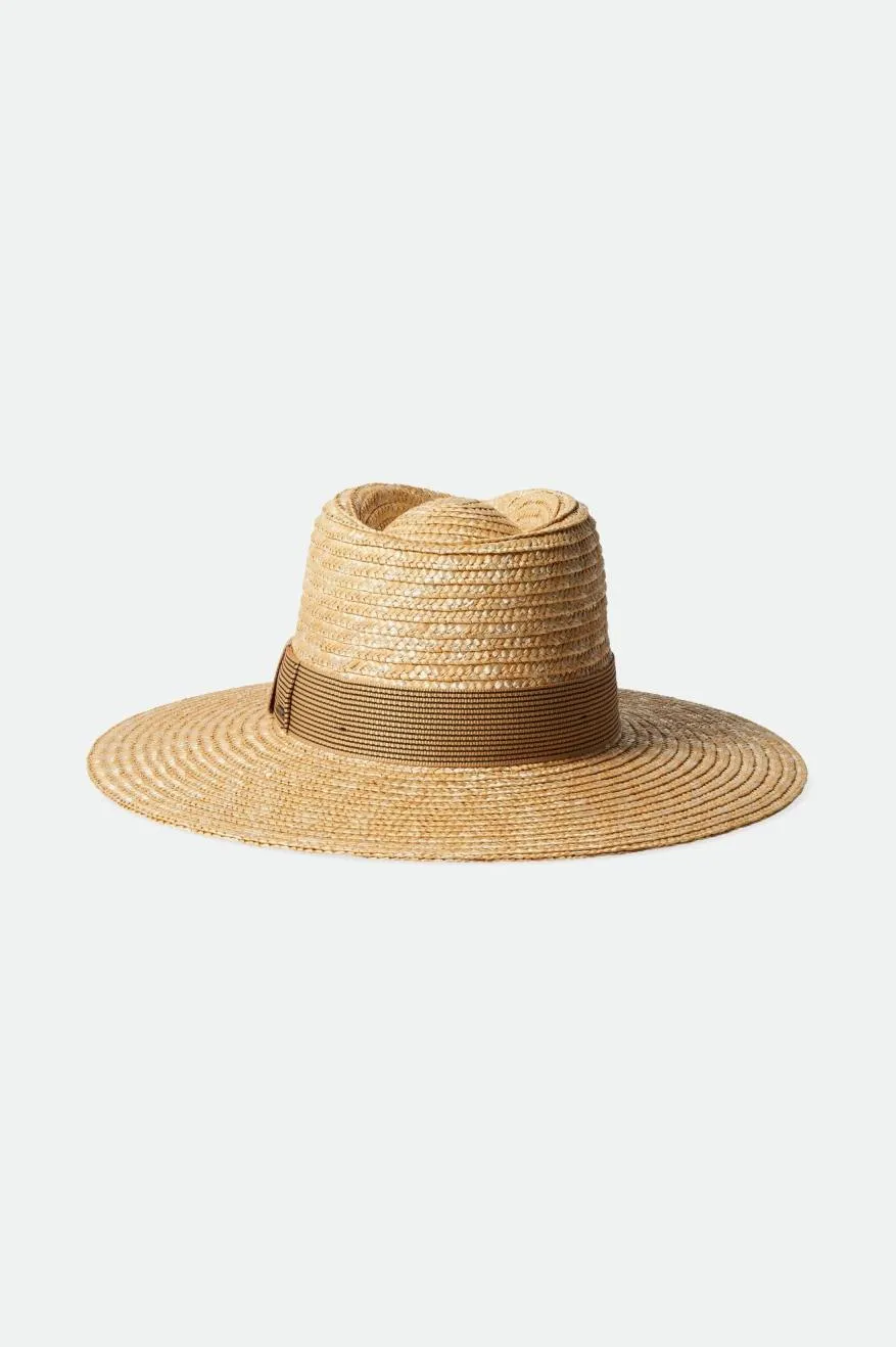 Joanna Straw Hat - Honey/Mojave/Black