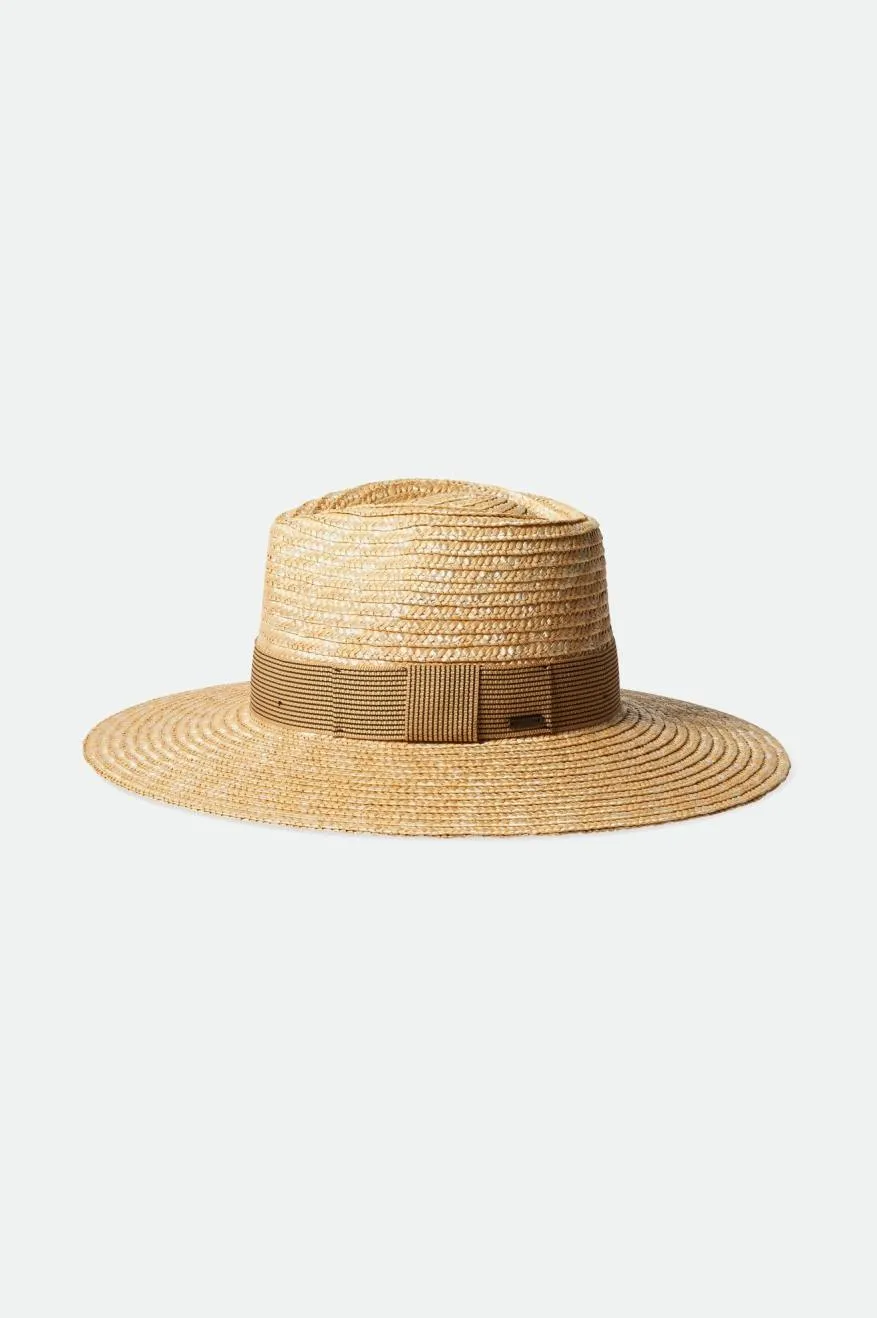 Joanna Straw Hat - Honey/Mojave/Black