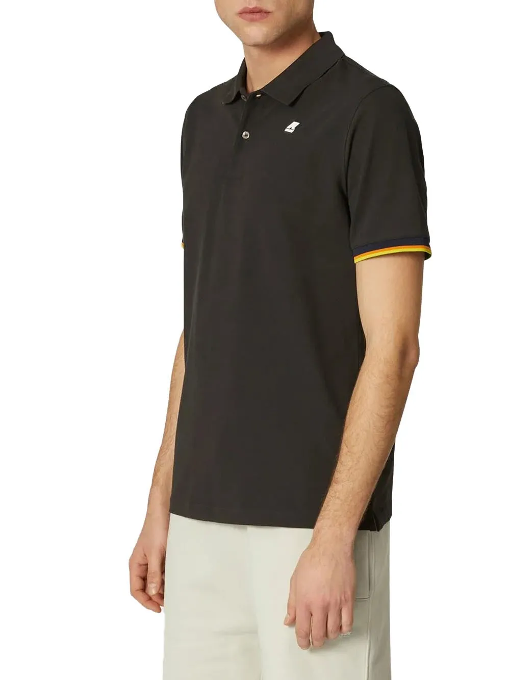 K-Way Polo Uomo Nero