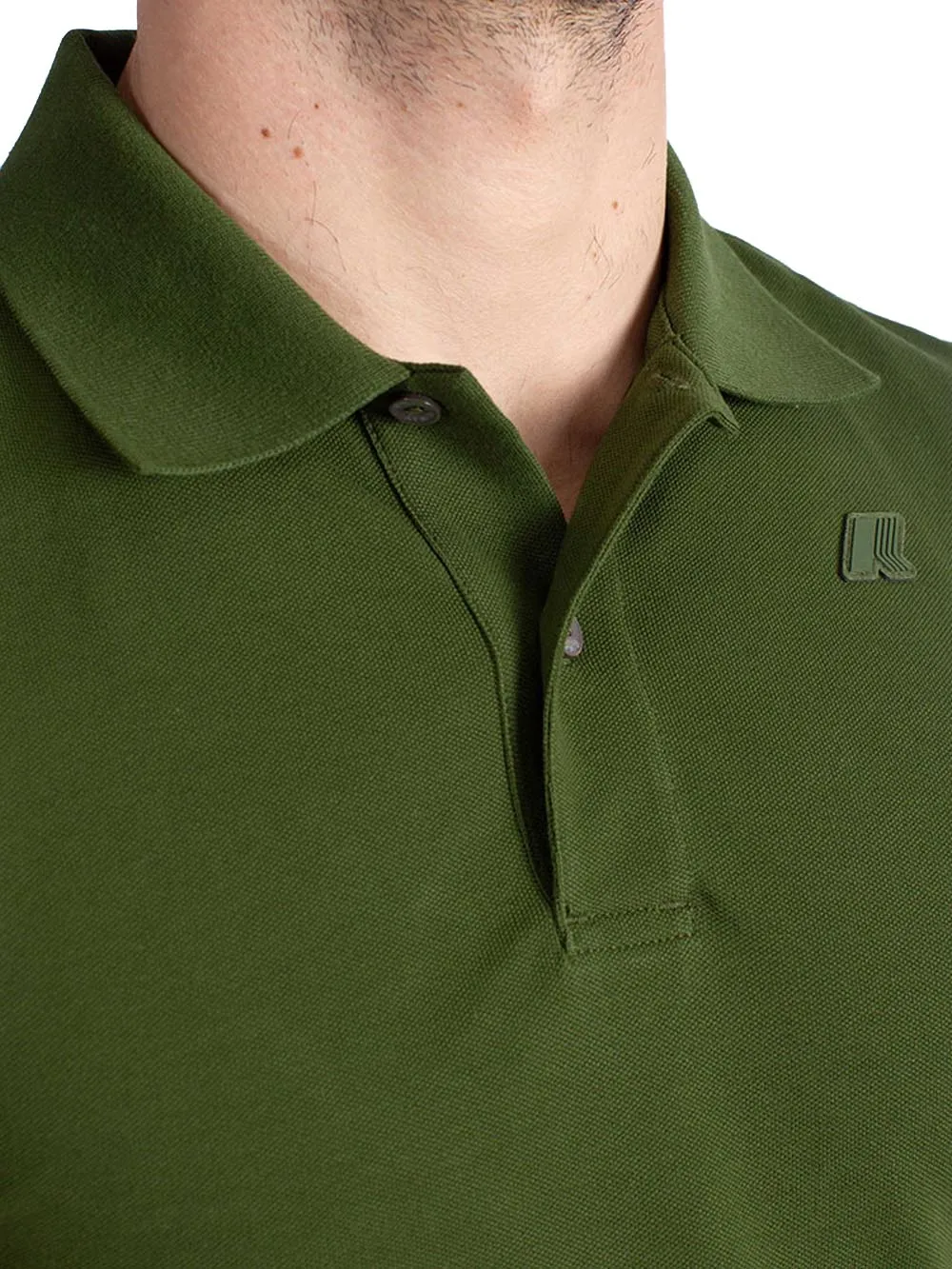 K-Way Polo Uomo Verde militare