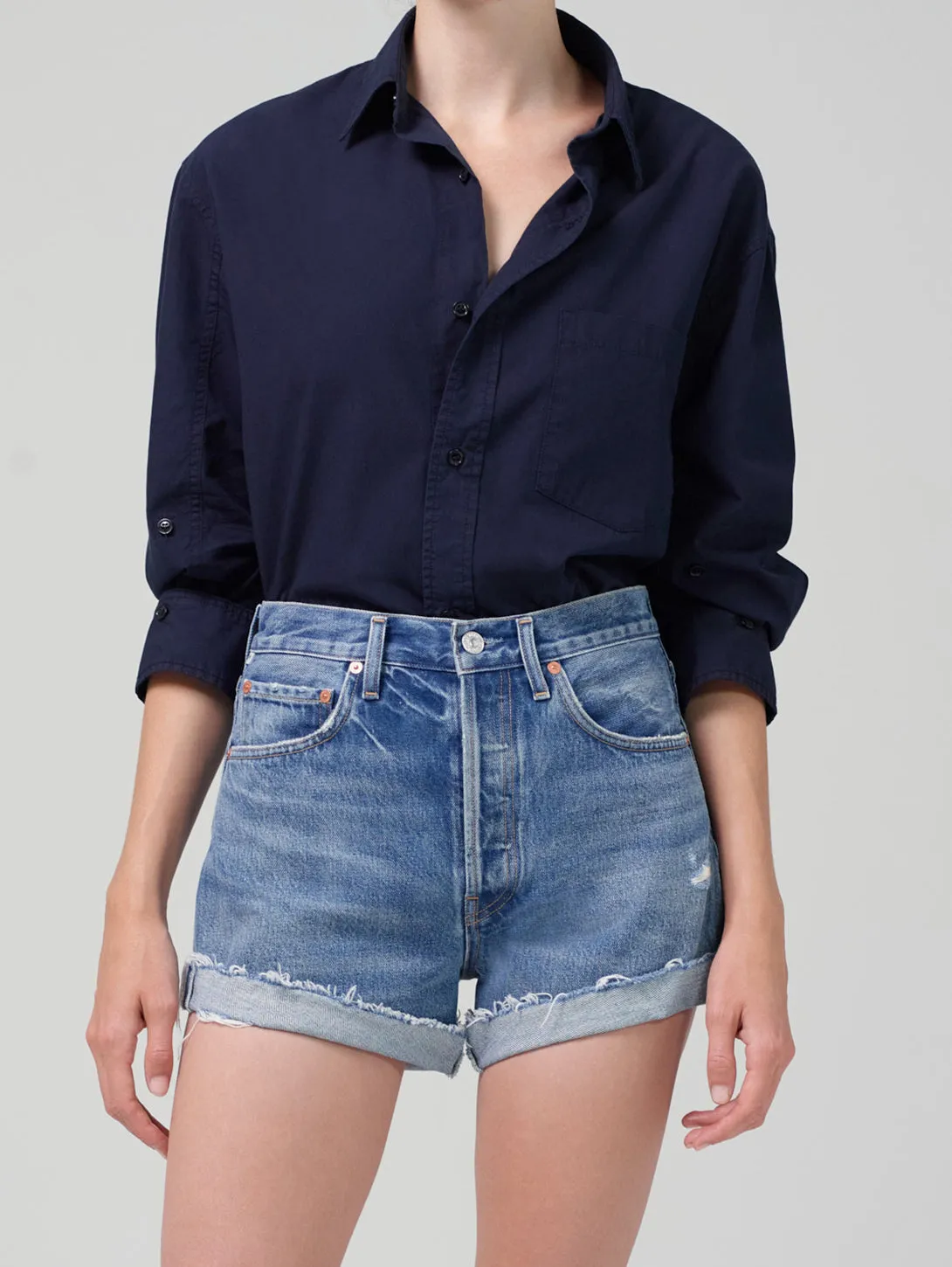 Kayla Shirt -Navy