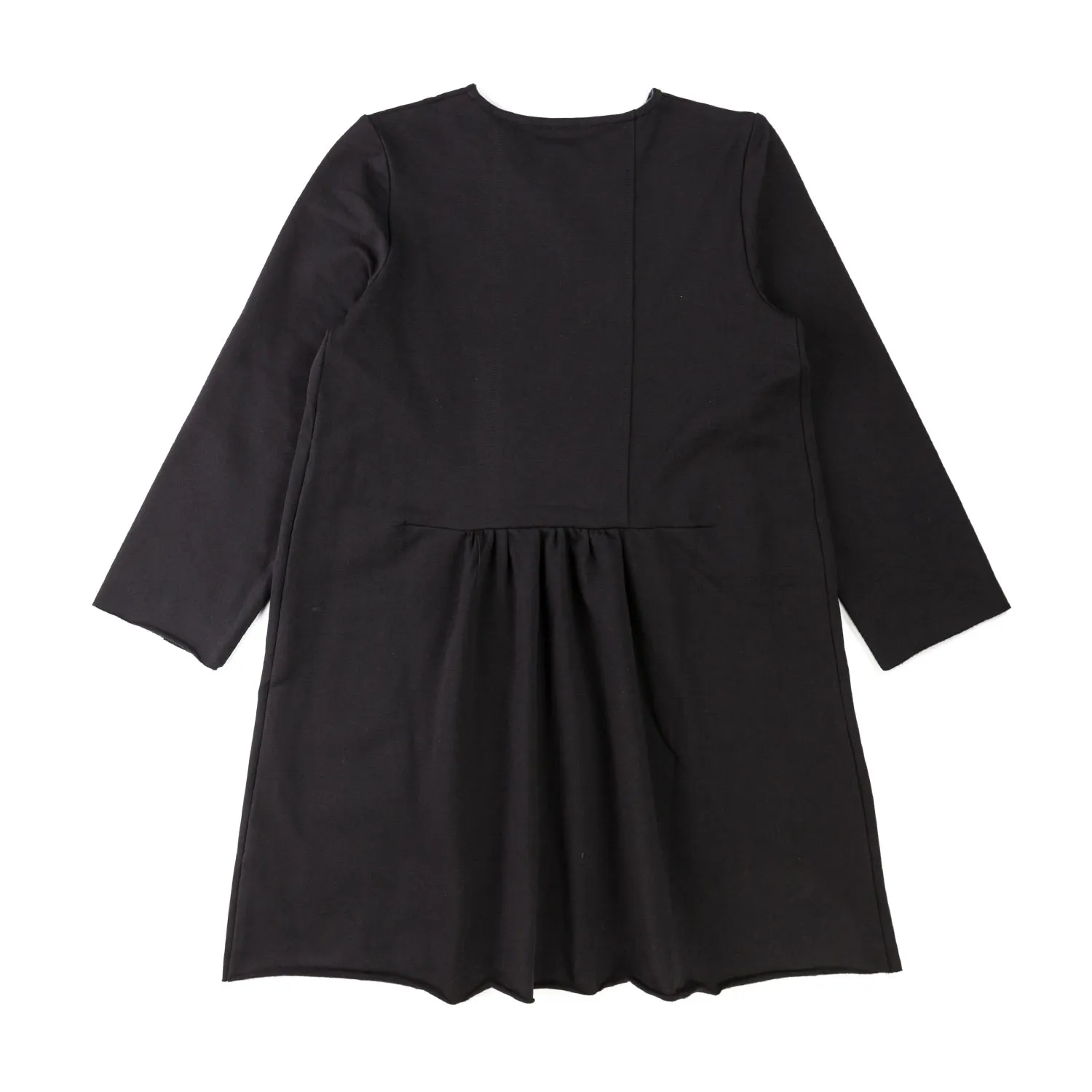 La Bottega Di Giorgia Girl Black Cotton Dress