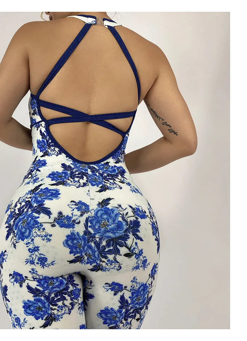 La Fitwear Jumpsuit Porcelaine