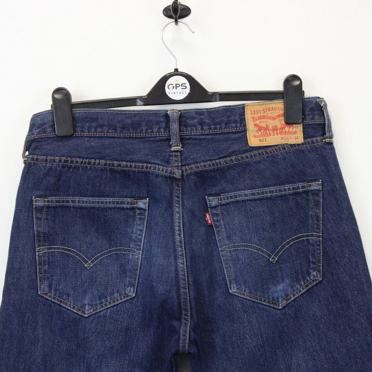 LEVIS 501 Jeans Dark Blue | W34 L32