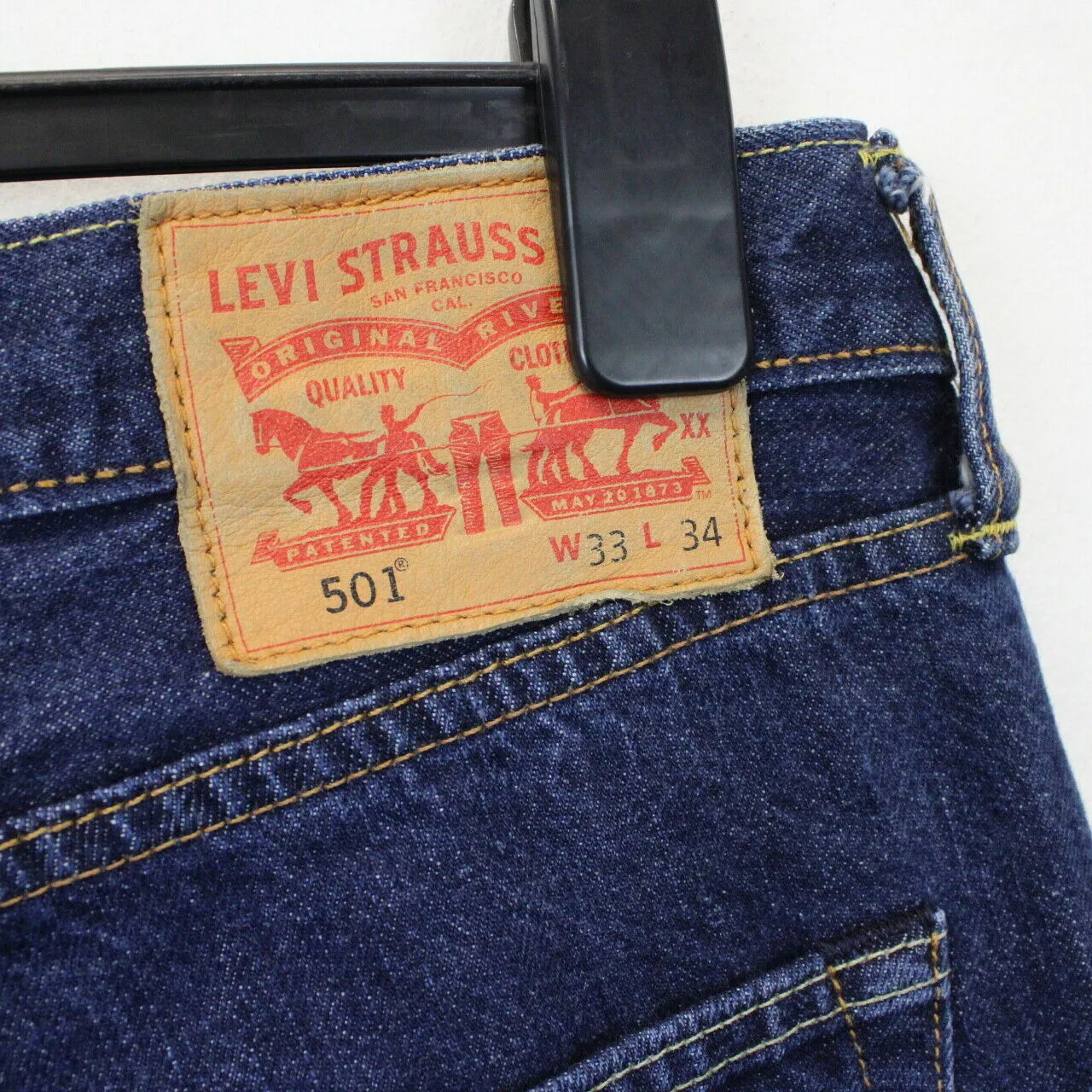 LEVIS 501 Jeans Dark Blue | W34 L32