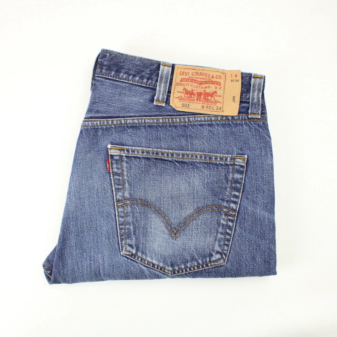 LEVIS 501 Jeans Dark Blue | W40 L26