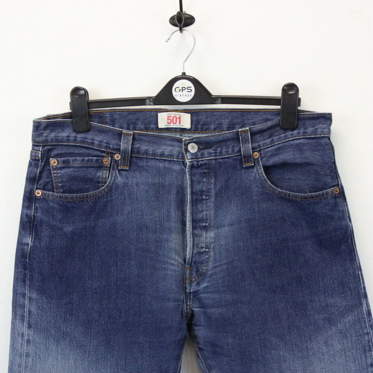 LEVIS 501 Jeans Mid Blue | W37 L36