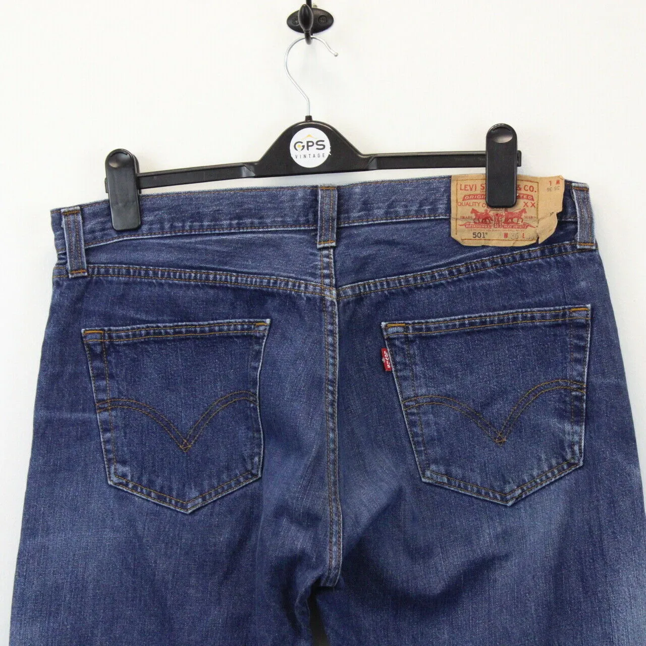 LEVIS 501 Jeans Mid Blue | W37 L36