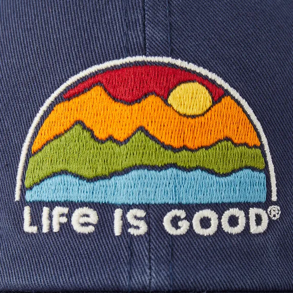 Life is Good Chill Cap - Rainbow Mountains